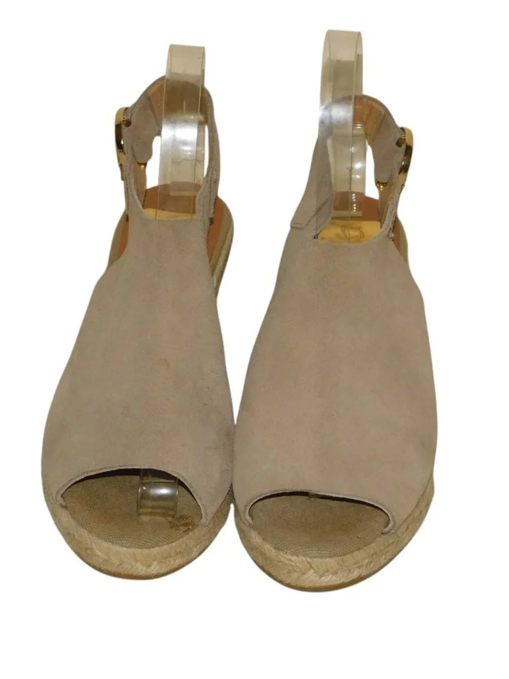 Kanna Made In Spain Espadrille Wedge Heel Sandals Size 37